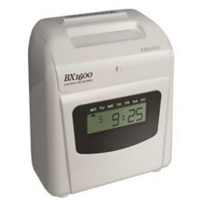 Amano BX-1600 Clocking Machine electronic time recorder